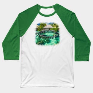 Destination Unknown Summer Vibes Baseball T-Shirt